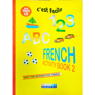 123 ABC FRENCH ACTIVITY BOOK 2