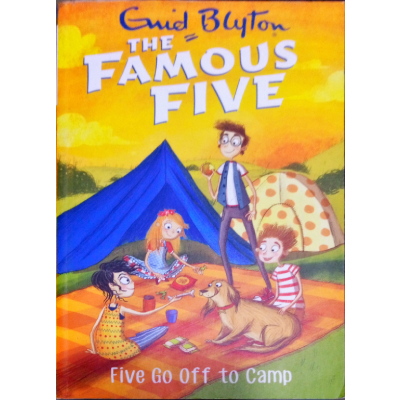 FIVE GO OFF TO CAMP